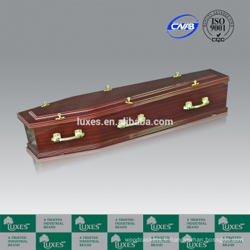 Remise des cercueils en ligne LUXES Sapele papier placage cercueils A30-GHT